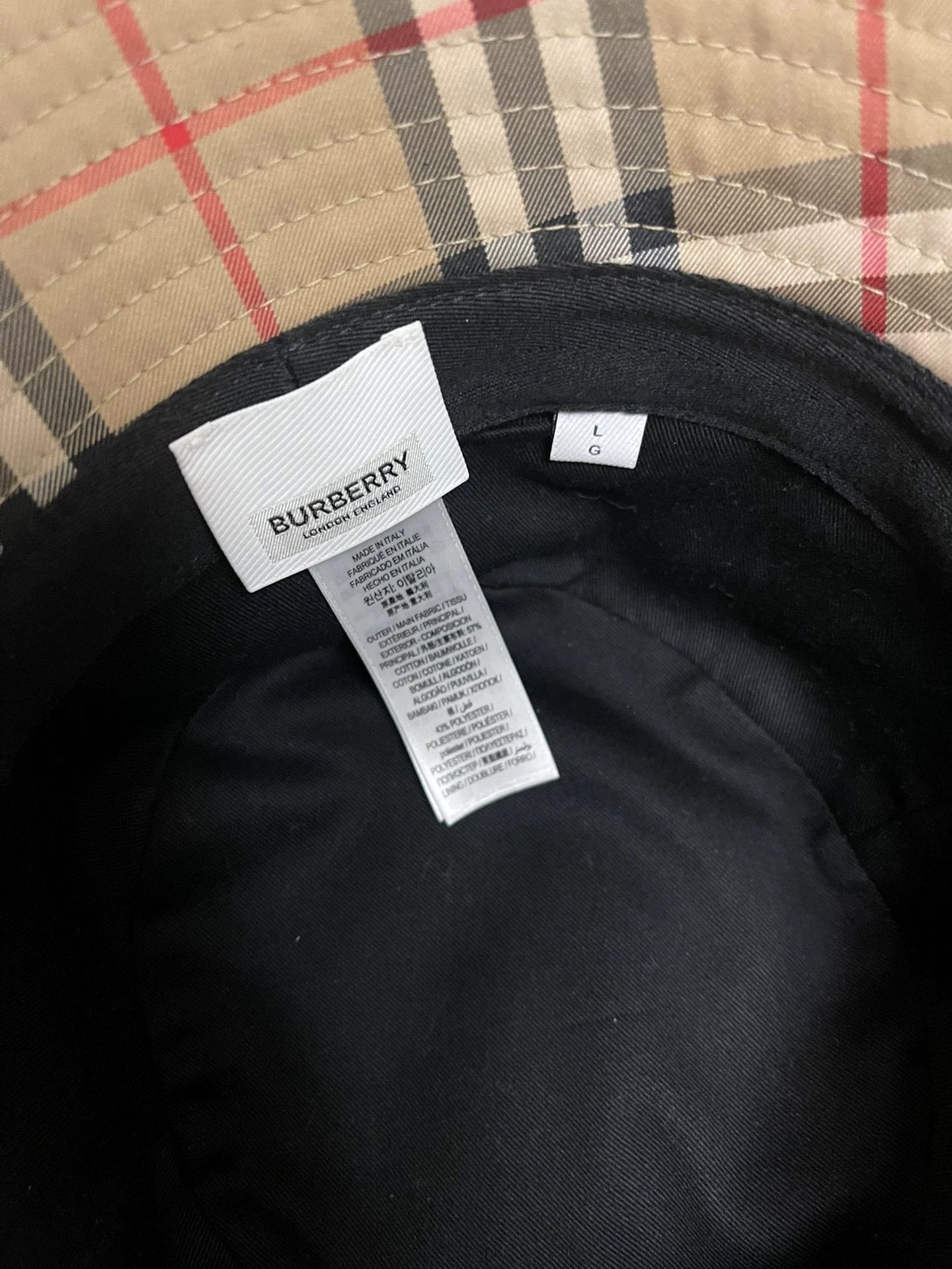 Burberry Burberry Bucket Hat Size ONE SIZE - 4 Thumbnail