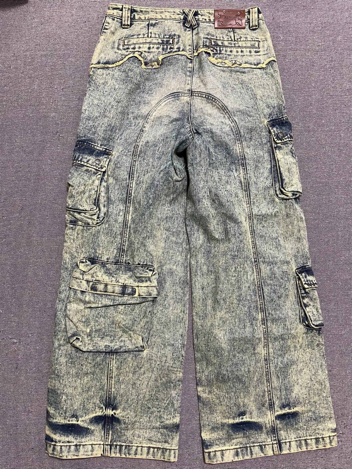 Andersson Bell Andersson Bell Distressed Cargo Jeans Size 28" / US 6 / IT 42 - 3 Thumbnail