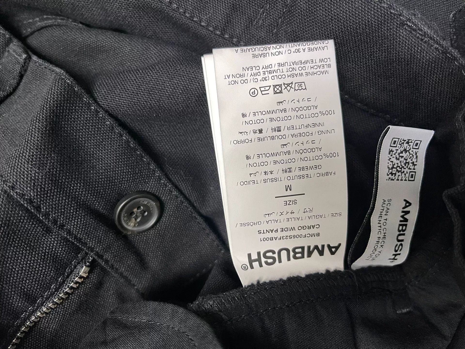 Ambush Design Ambush Wide-Leg Cargo Pants Size US 32 / EU 48 - 6 Thumbnail