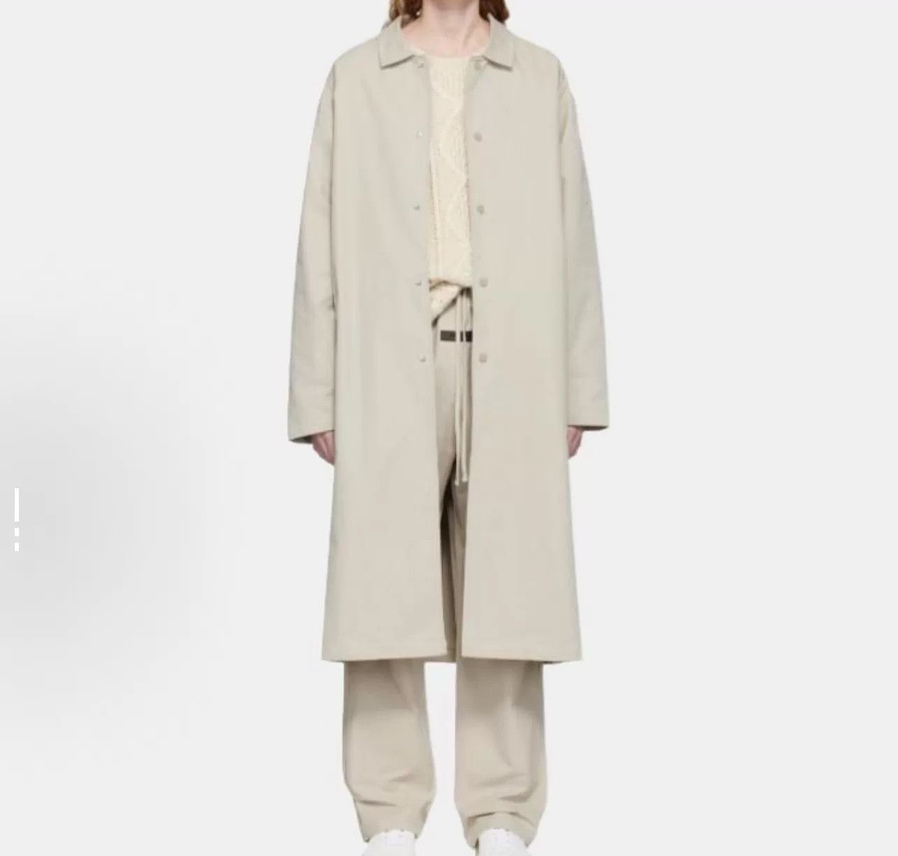 Fear of God Fear of God Essentials FW22 Long Coat Size US XL / EU 56 / 4 - 8 Thumbnail
