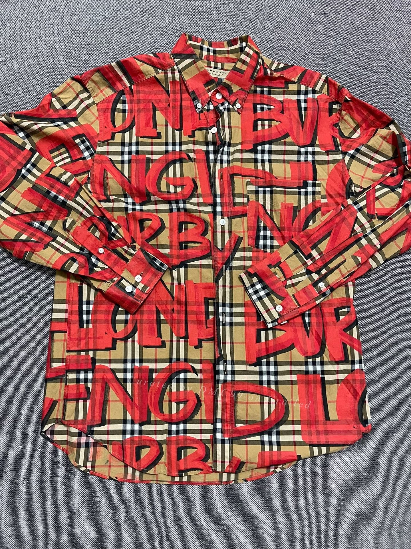 Burberry Burberry Graffiti Shirt Size US L / EU 52-54 / 3 - 2 Thumbnail