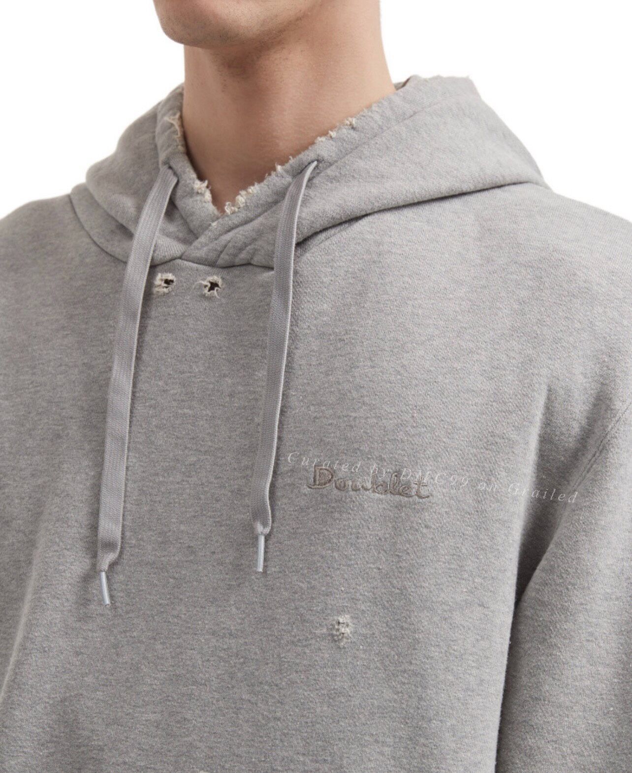 Doublet DOUBLET 2024 SS Show Gray Hoodie Size US L / EU 52-54 / 3 - 9 Thumbnail