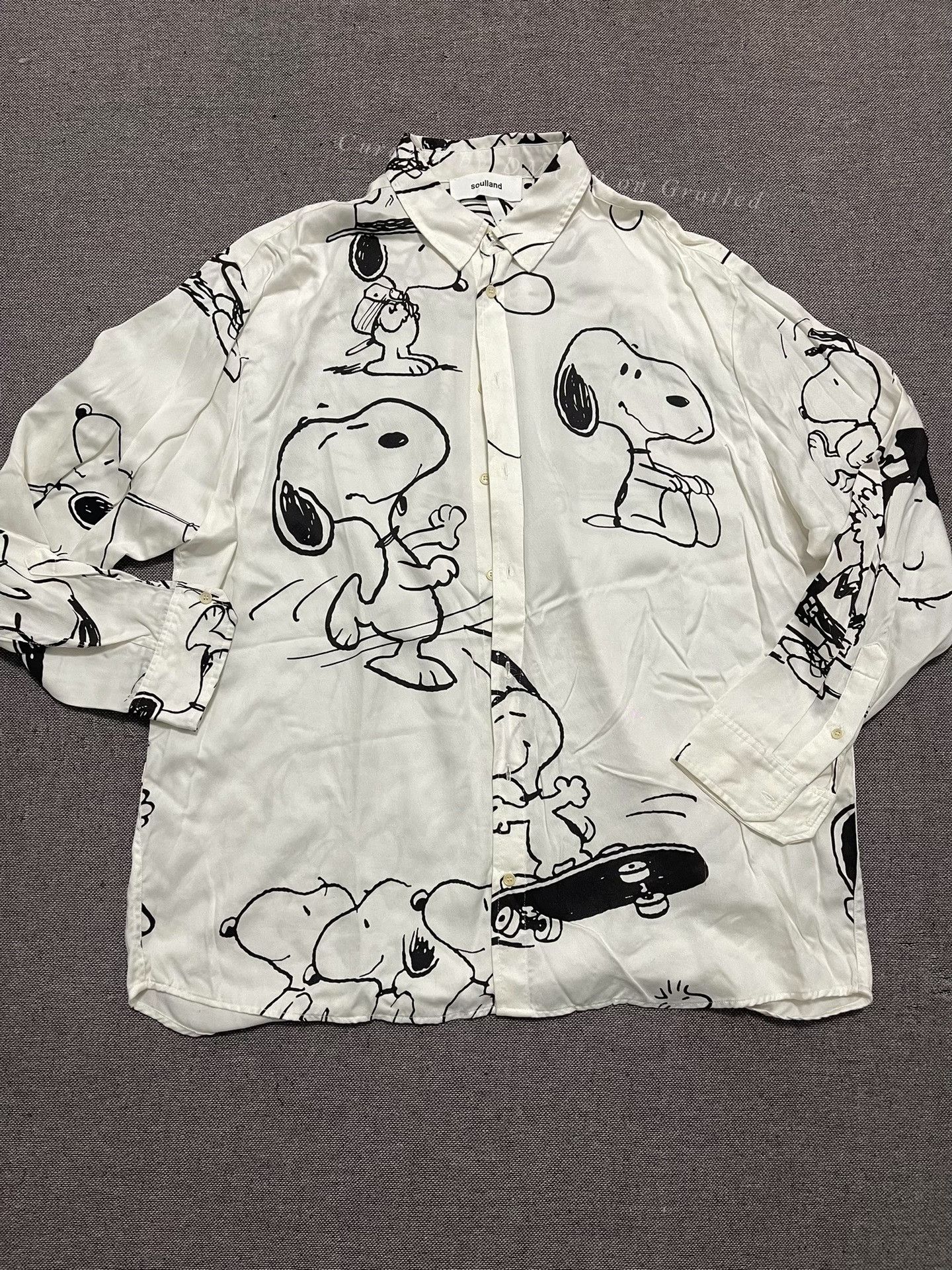 Soulland Soulland x Snoopy Collab Shirt Size US XL / EU 56 / 4 - 2 Thumbnail