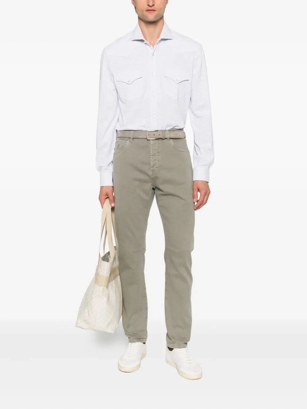 Brunello Cucinelli Shirt Size US XL / EU 56 / 4 - 2 Thumbnail