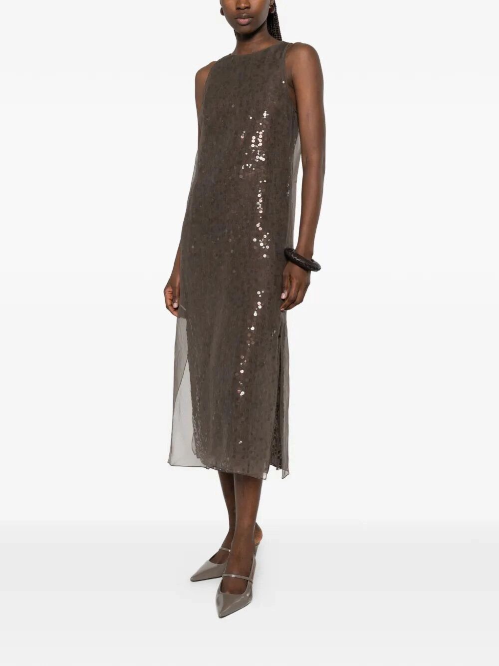 Brunello Cucinelli Dress Size S / US 4 / IT 40 - 5 Thumbnail
