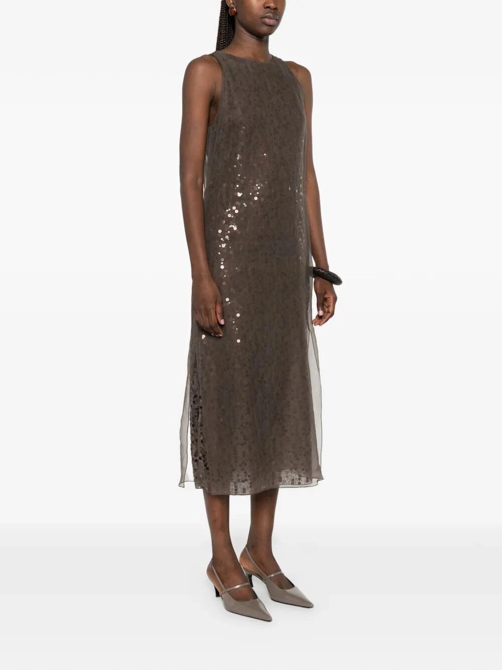 Brunello Cucinelli Dress Size S / US 4 / IT 40 - 3 Thumbnail