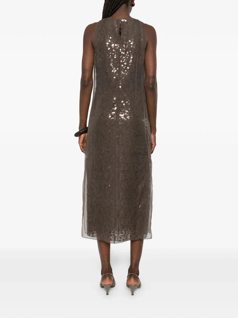 Brunello Cucinelli Dress Size S / US 4 / IT 40 - 4 Thumbnail