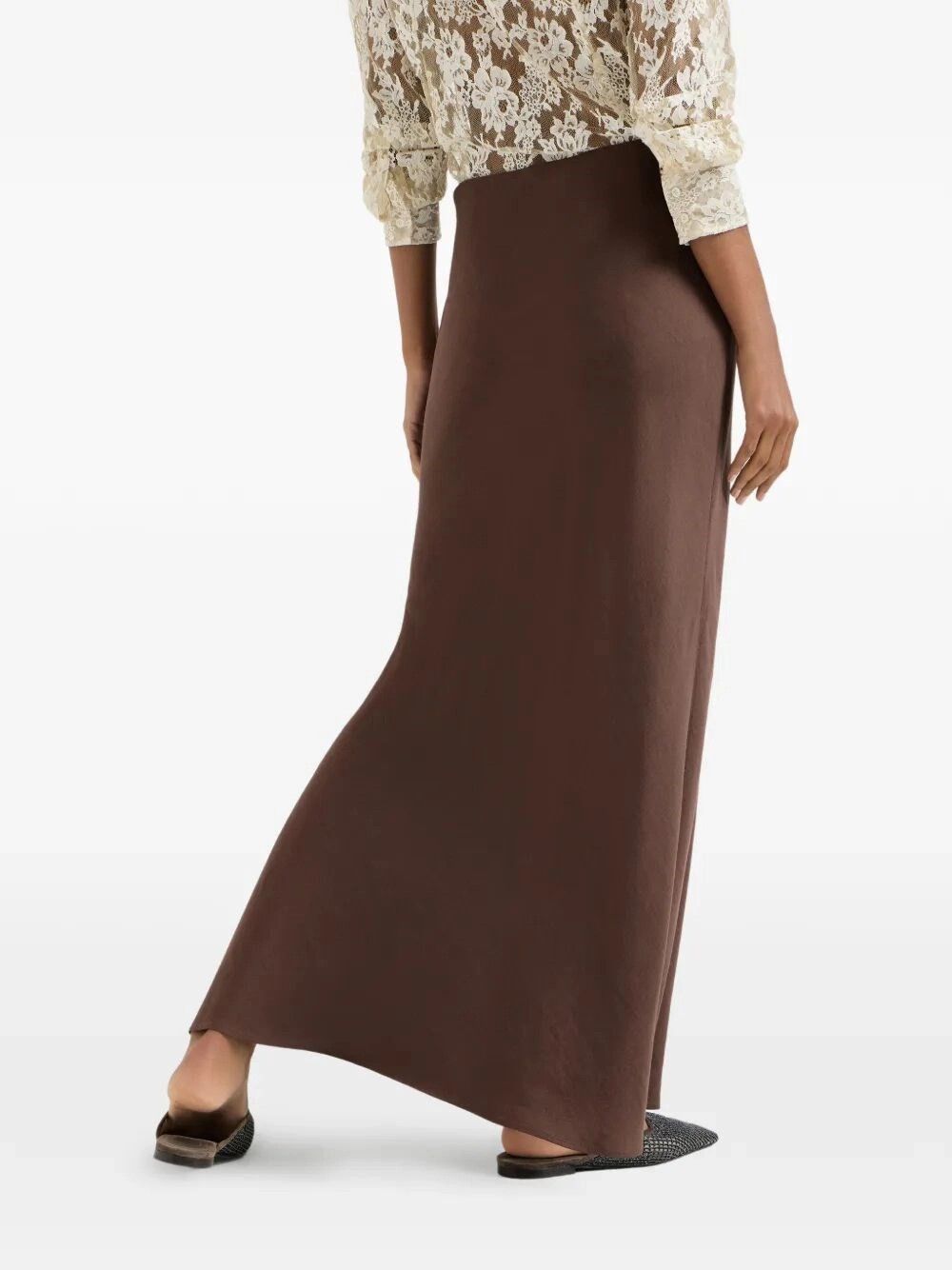 Brunello Cucinelli Fluid Bias-Cut Skirt Size 28" / US 6 / IT 42 - 6 Thumbnail