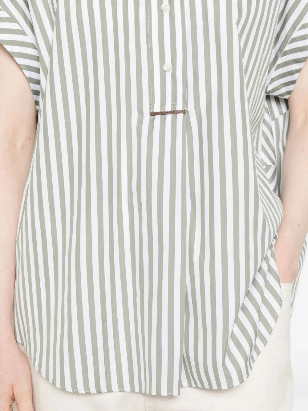 Brunello Cucinelli Shirt Size S / US 4 / IT 40 - 4 Thumbnail