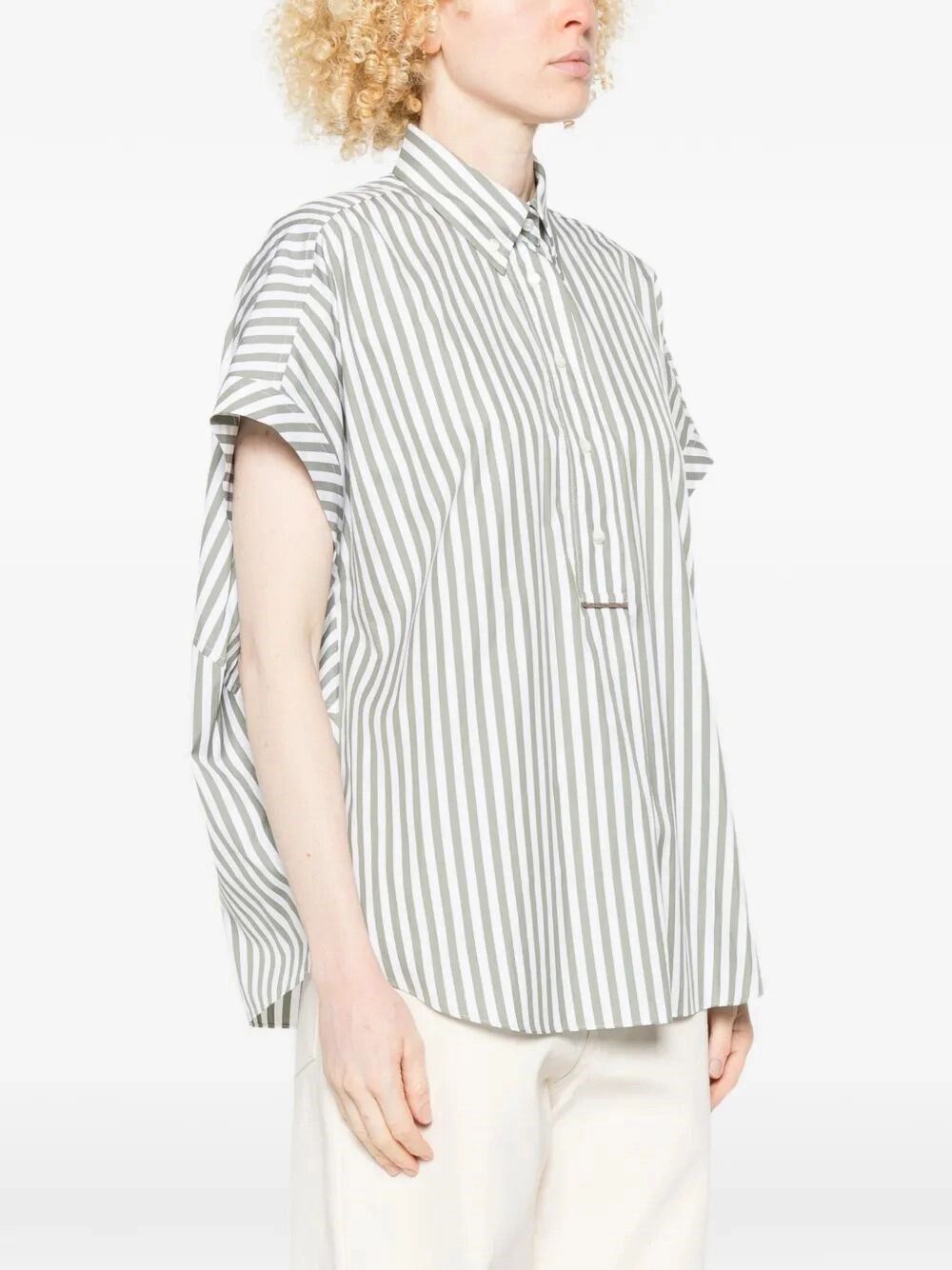 Brunello Cucinelli Shirt Size XS / US 0-2 / IT 36-38 - 3 Thumbnail