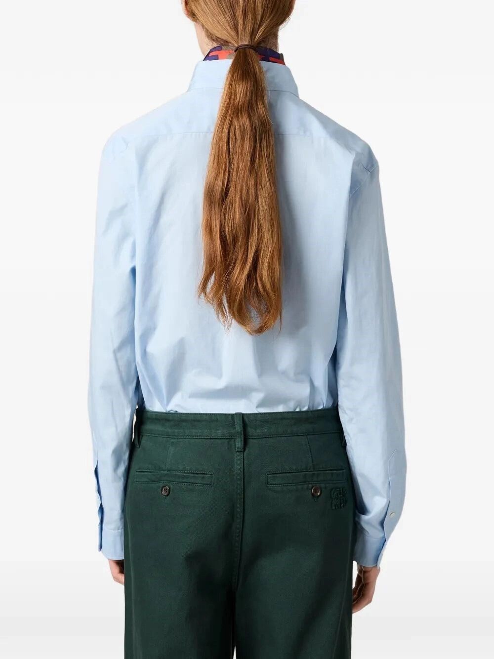 Miu Miu Popeline Shirt Size M / US 6-8 / IT 42-44 - 4 Thumbnail