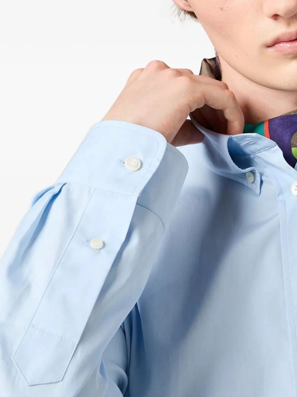 Miu Miu Popeline Shirt Size M / US 6-8 / IT 42-44 - 3 Thumbnail