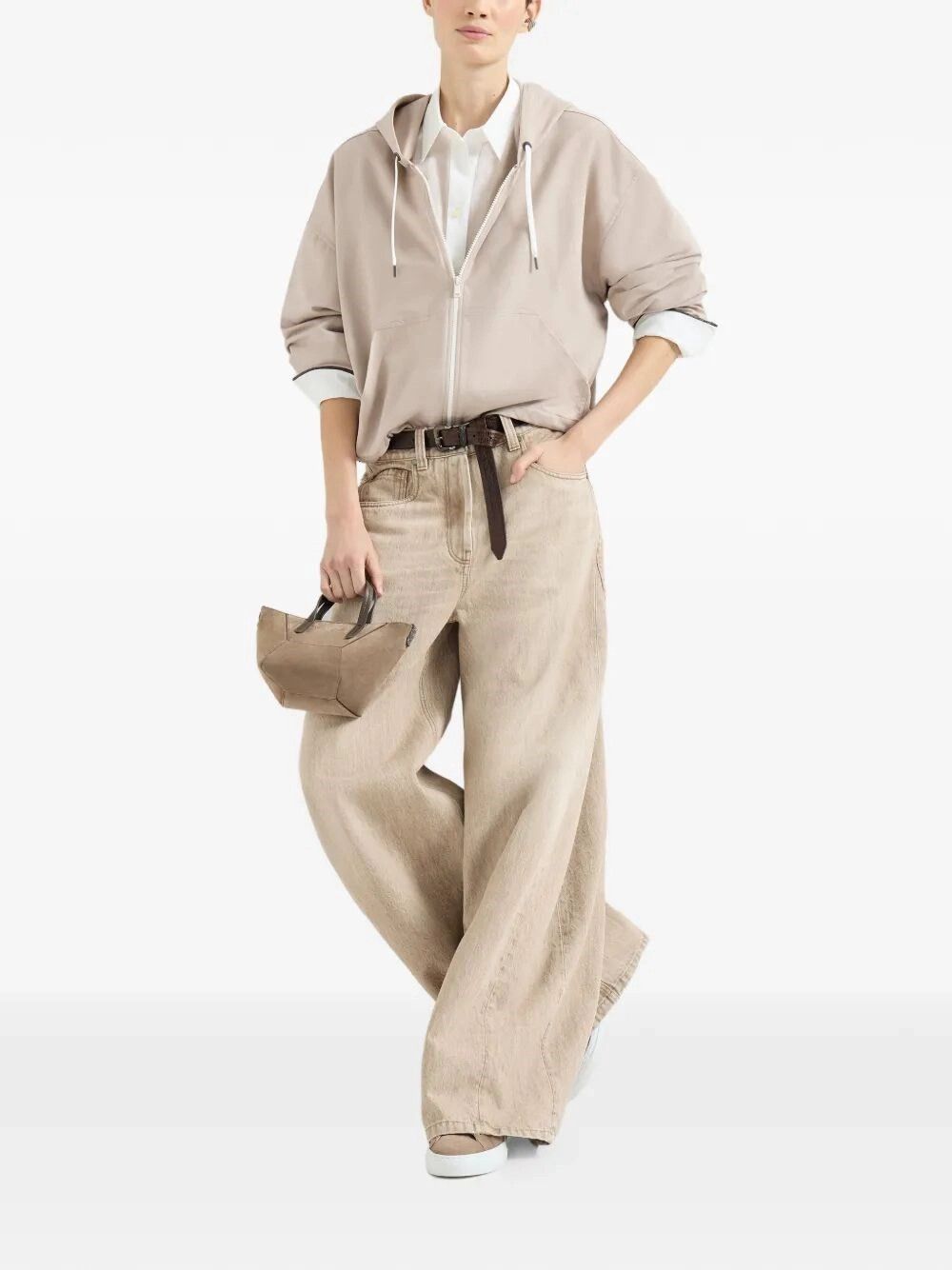 Brunello Cucinelli Couture Interlock Hoodie Size XL / US 12-14 / IT 48-50 - 2 Thumbnail