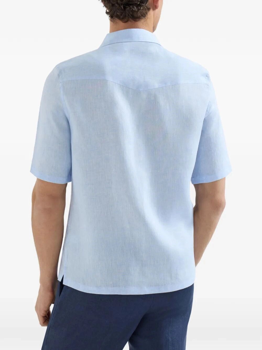Brunello Cucinelli Short Sleeve Shirt Size US M / EU 48-50 / 2 - 5 Thumbnail