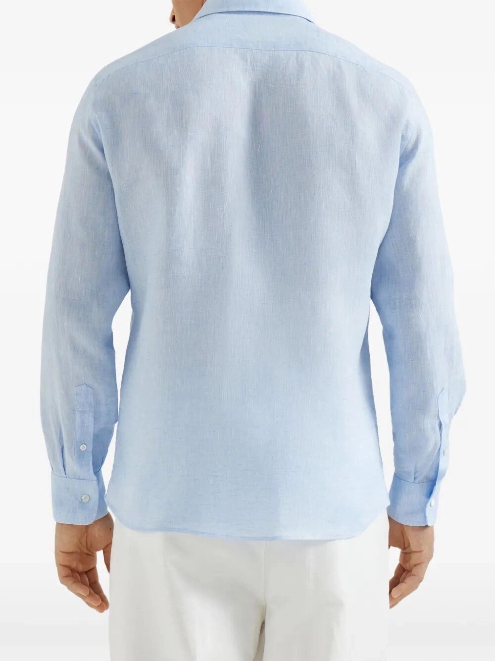 Brunello Cucinelli Linen Shirt Size US S / EU 44-46 / 1 - 4 Thumbnail