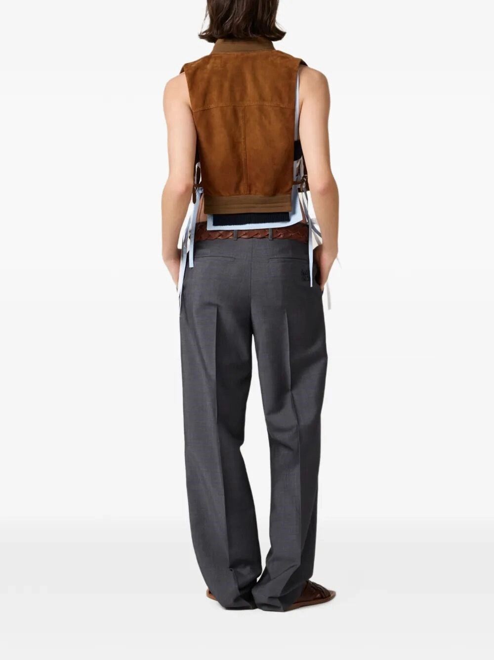 Miu Miu Mohair Pants Size 28" / US 6 / IT 42 - 4 Thumbnail