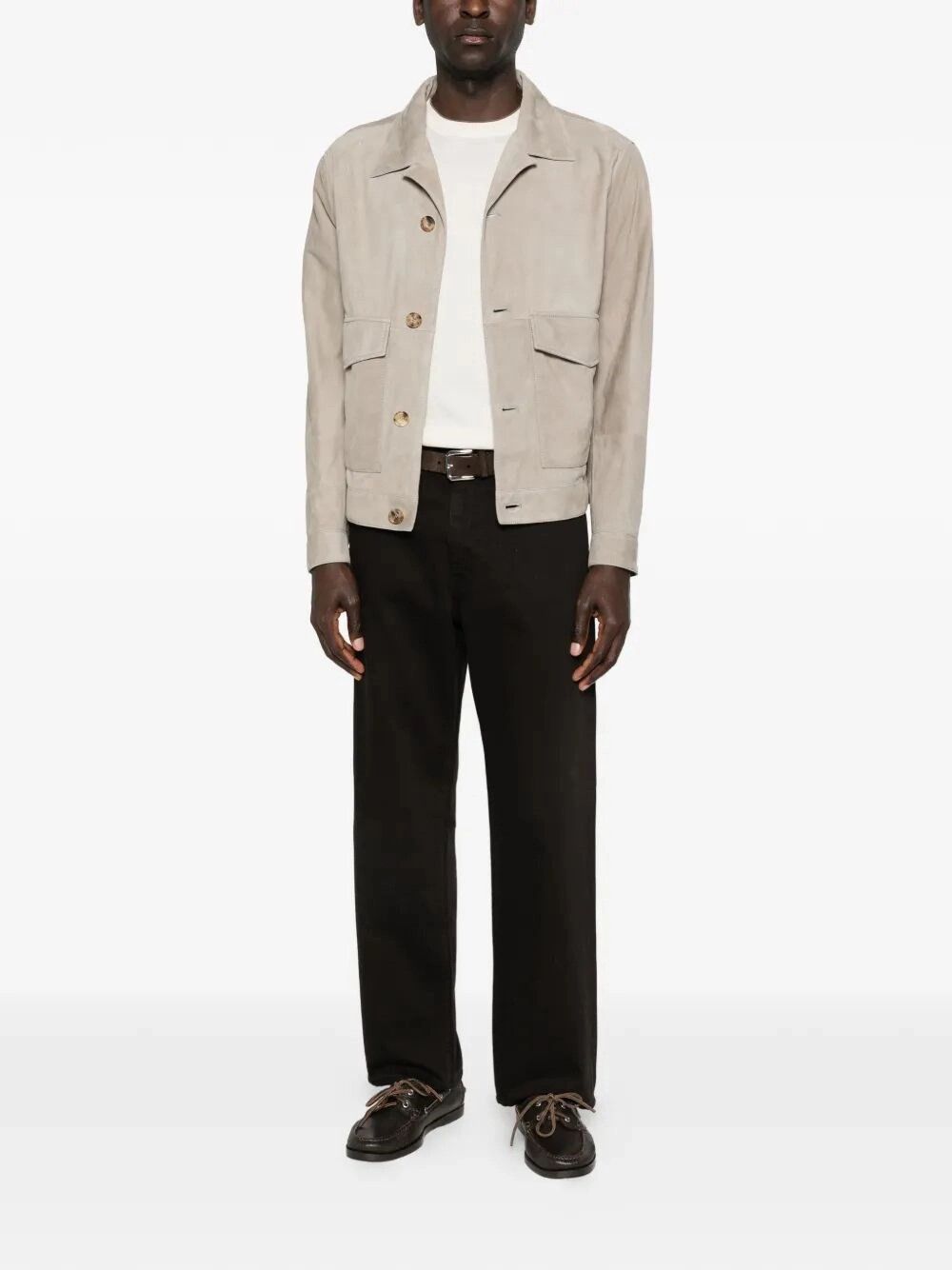 Brunello Cucinelli Leather Jacket Size US S / EU 44-46 / 1 - 4 Thumbnail