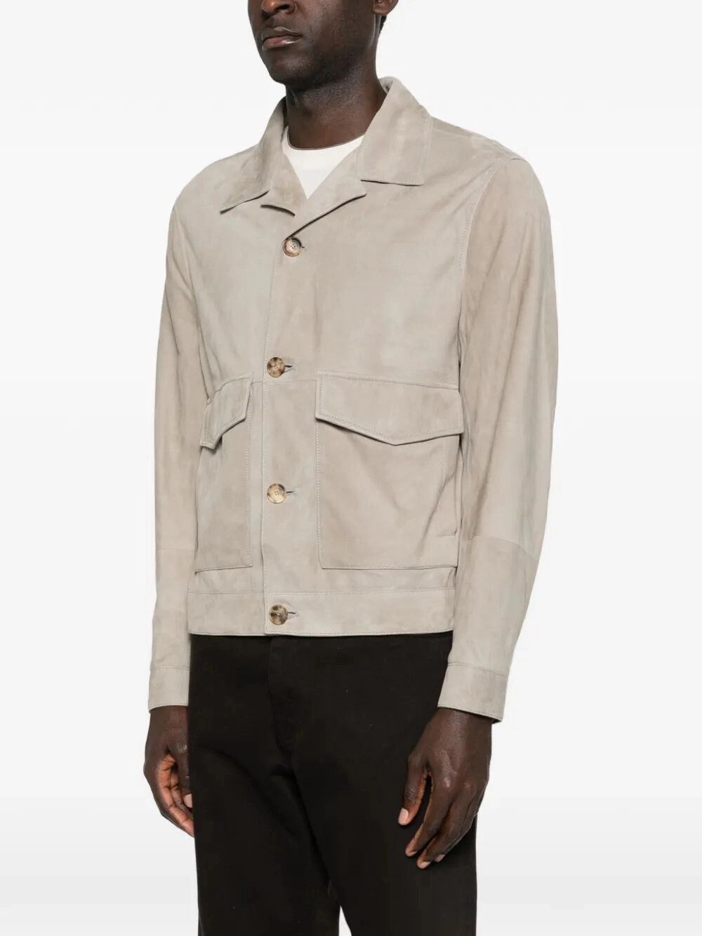 Brunello Cucinelli Leather Jacket Size US S / EU 44-46 / 1 - 2 Thumbnail