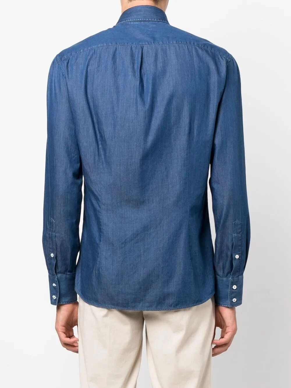 Brunello Cucinelli Denim Shirt Size US M / EU 48-50 / 2 - 3 Thumbnail
