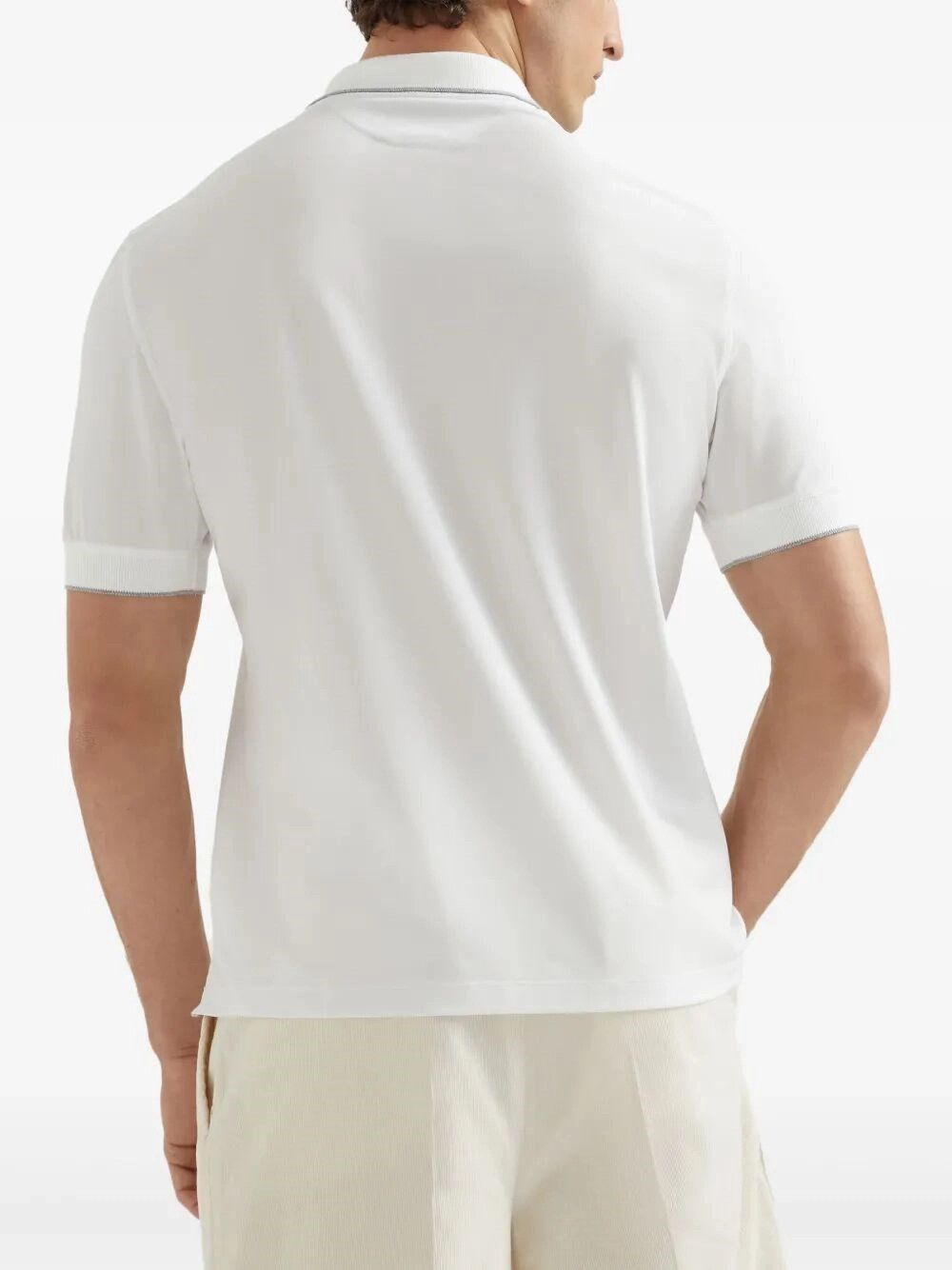 Brunello Cucinelli Piquet Polo Shirt Size US L / EU 52-54 / 3 - 5 Thumbnail