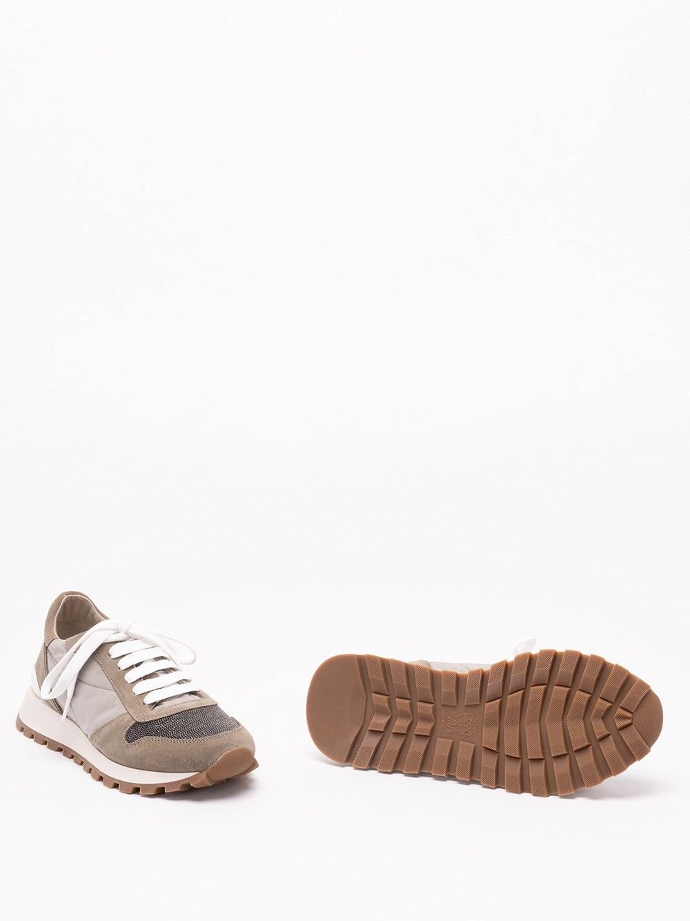 Brunello Cucinelli Fabric Sneakers with Monili Size US 6 / IT 36 - 4 Thumbnail