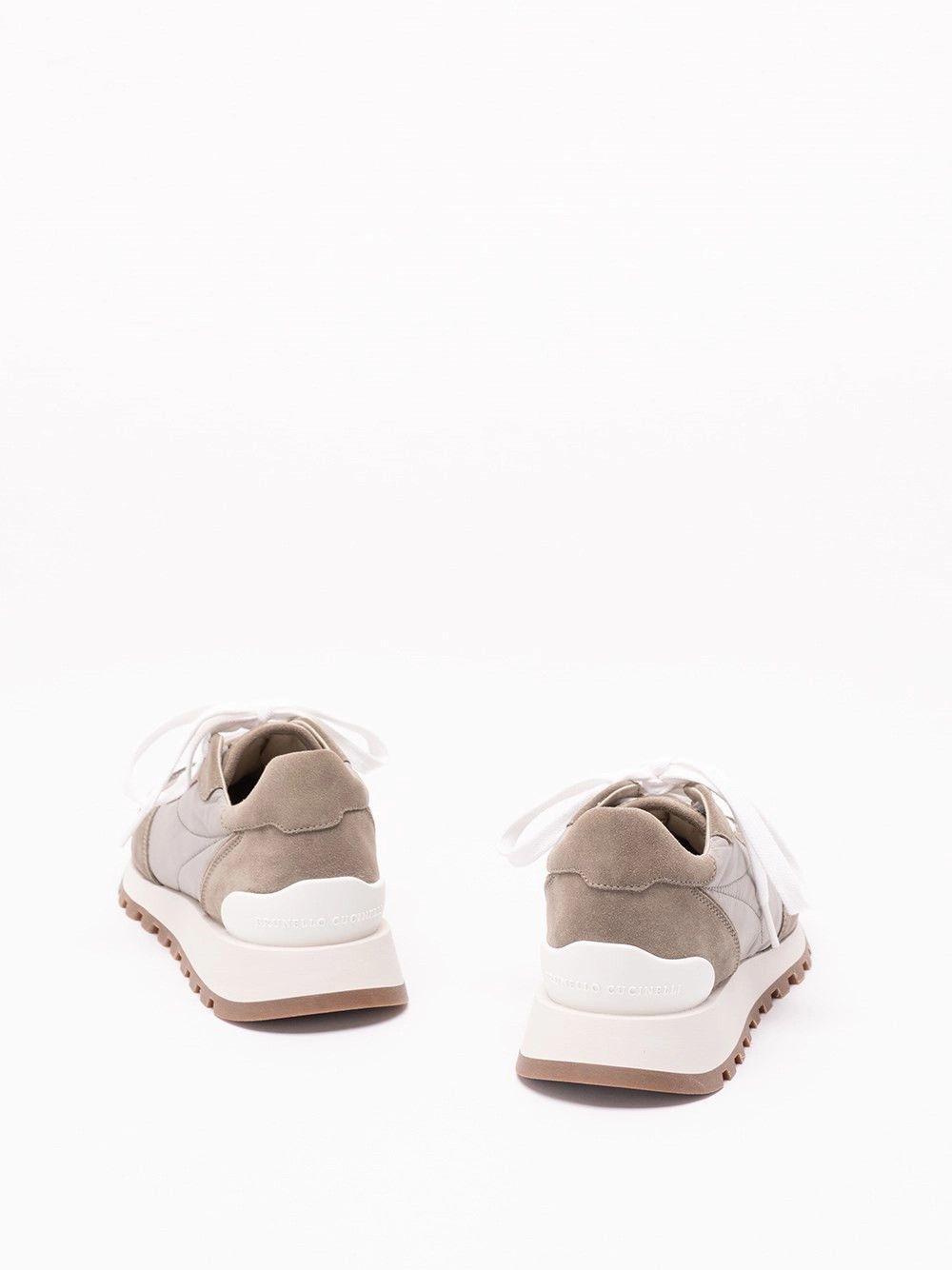 Brunello Cucinelli Fabric Sneakers with Monili Size US 7 / IT 37 - 3 Thumbnail