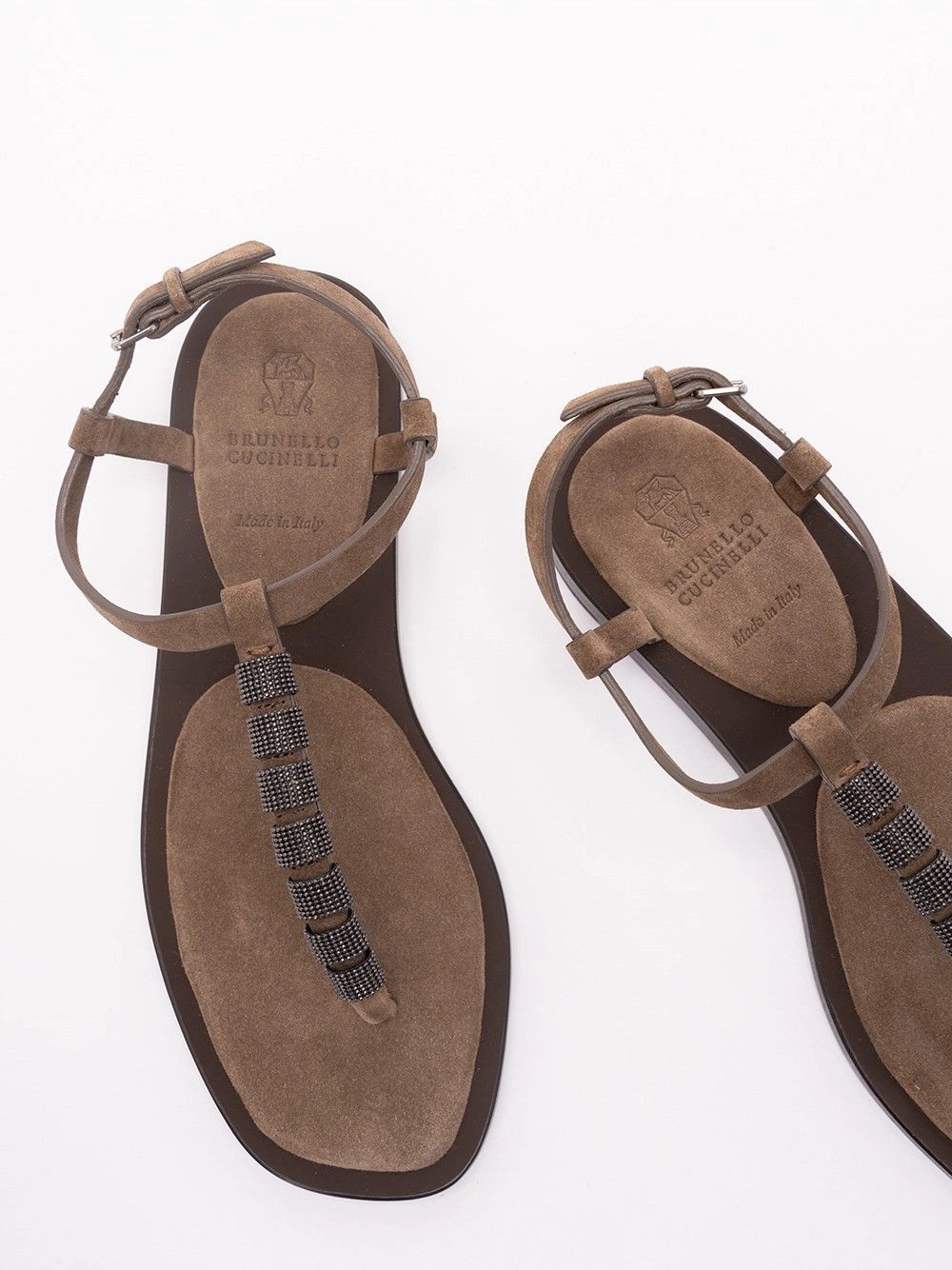 Brunello Cucinelli Flat Sandals Size US 10 / IT 40 - 5 Thumbnail