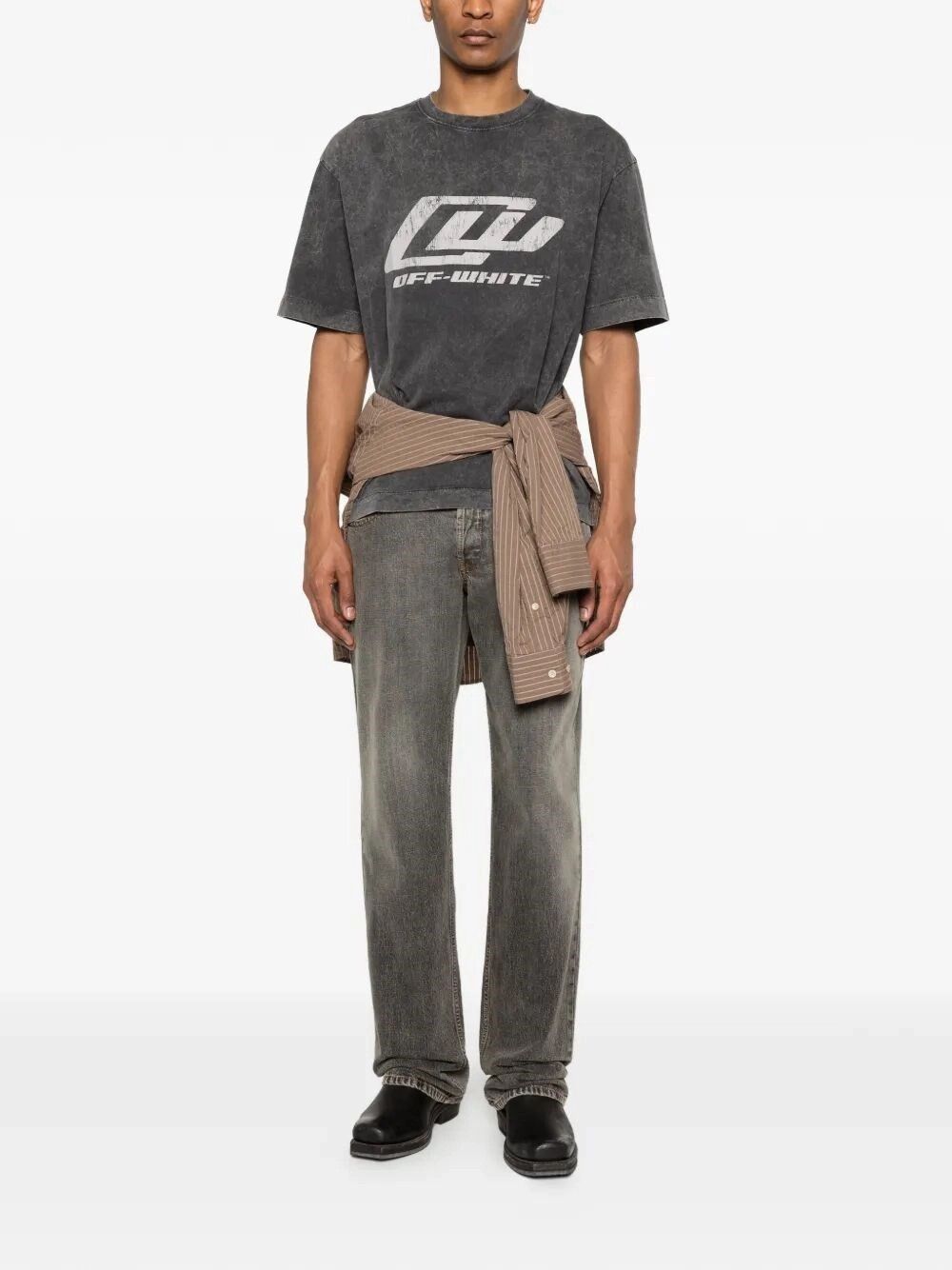 Off-White `Owr Skate` Short Sleeve T-Shirt Size US M / EU 48-50 / 2 - 2 Thumbnail