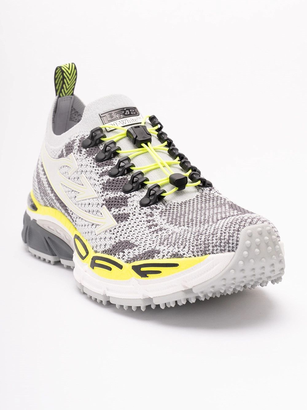 Off-White `Ow Be Right Back Knit` Sneakers Size US 8 / EU 41 - 6 Thumbnail