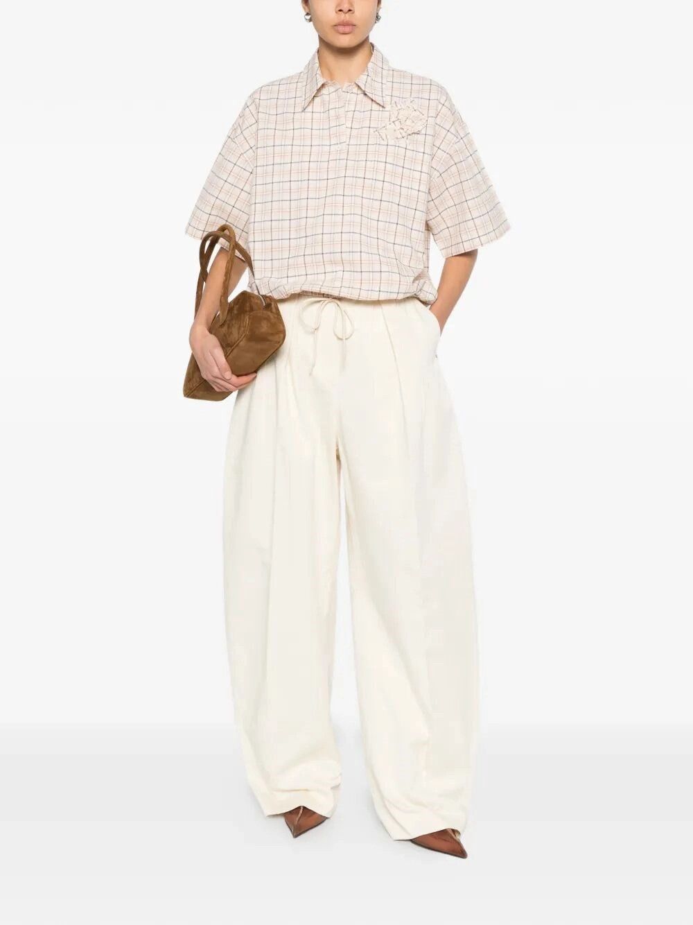 Prada Cropped Shirt Size M / US 6-8 / IT 42-44 - 2 Thumbnail