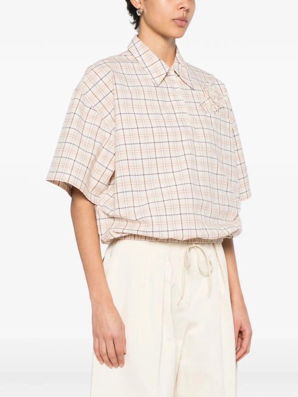 Prada Cropped Shirt Size M / US 6-8 / IT 42-44 - 3 Thumbnail