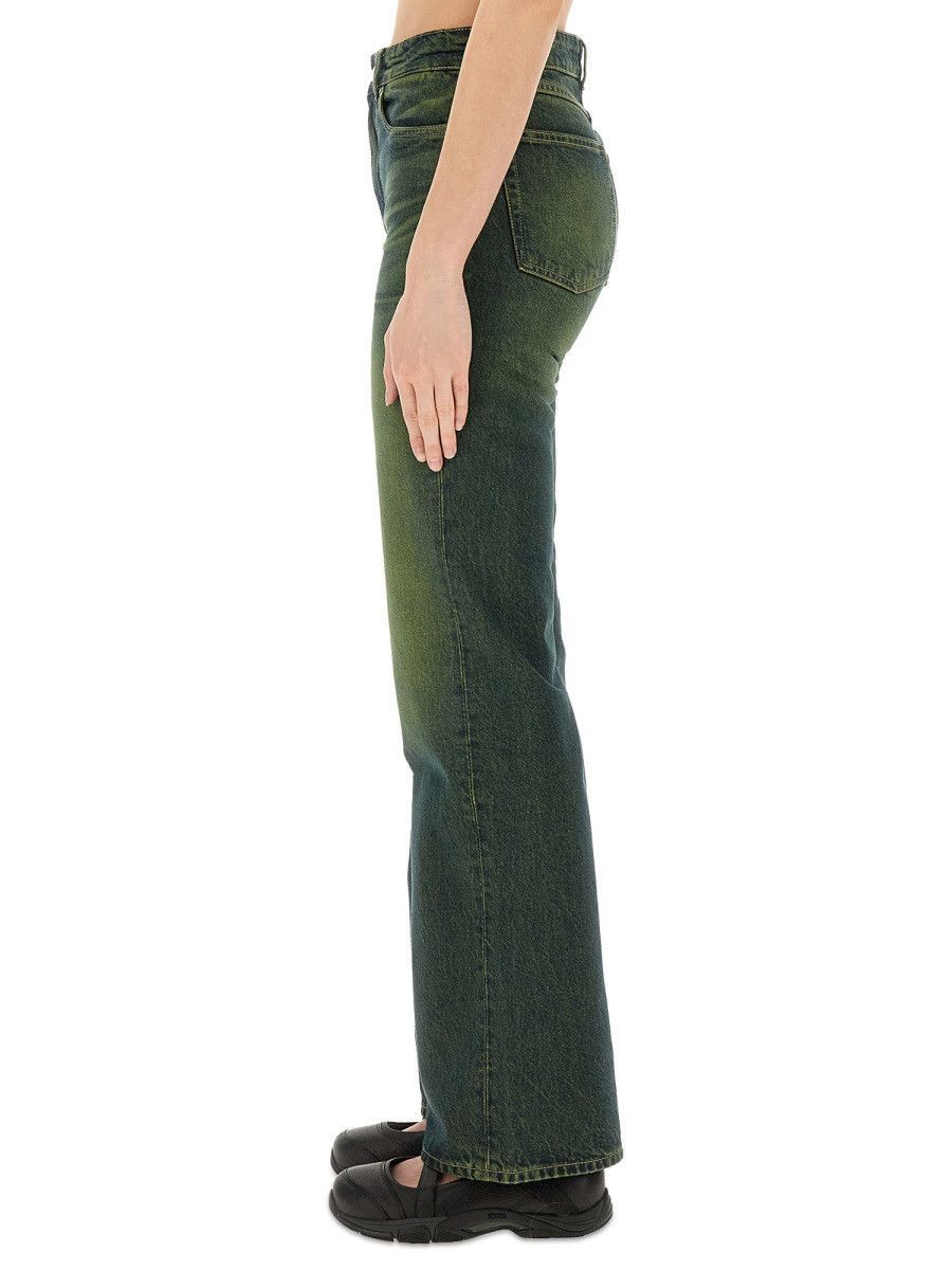 Our Legacy OUR LEGACY "BOOT CUT MALIBU" JEANS - GREEN (JEANS 28) Size 28" / US 6 / IT 42 - 4 Thumbnail