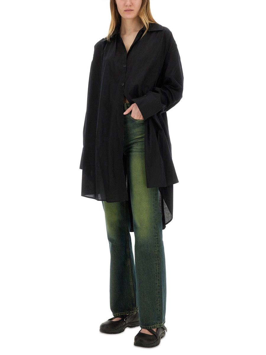 Our Legacy OUR LEGACY "BOOT CUT MALIBU" JEANS - GREEN (JEANS 29) Size 29" - 2 Thumbnail