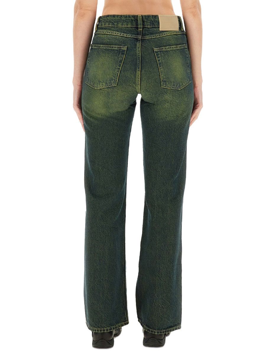 Our Legacy OUR LEGACY "BOOT CUT MALIBU" JEANS - GREEN (JEANS 29) Size 29" - 3 Thumbnail