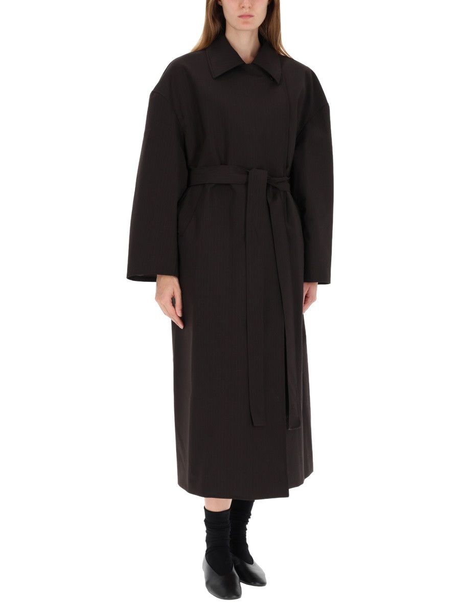 Our Legacy OUR LEGACY TRENCH COAT "CHURCHILL" - BLACK (FR 36) Size XS / US 0-2 / IT 36-38 - 2 Thumbnail