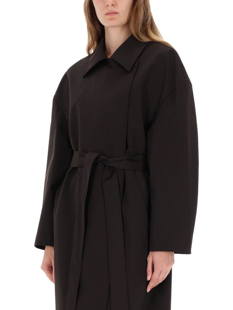 Our Legacy OUR LEGACY TRENCH COAT "CHURCHILL" - BLACK (FR 36) Size XS / US 0-2 / IT 36-38 - 4 Thumbnail