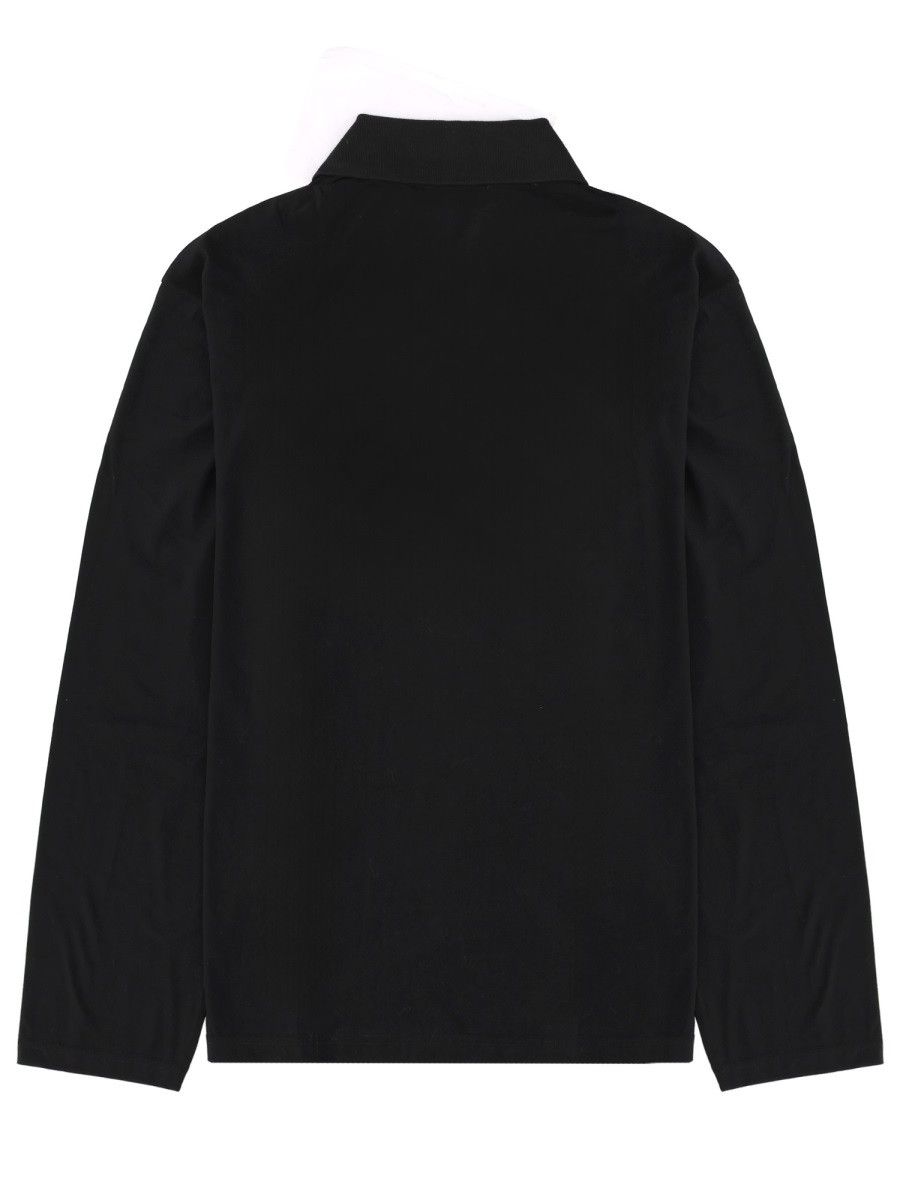 Our Legacy OUR LEGACY POLO "RUGBY" - BLACK (IT 50) Size US L / EU 52-54 / 3 - 2 Thumbnail