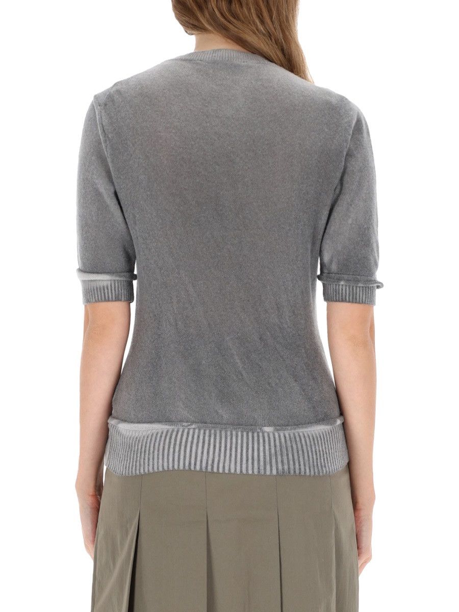 Our Legacy OUR LEGACY T-SHIRT "DUAL" - GREY (FR 38) Size S / US 4 / IT 40 - 3 Thumbnail