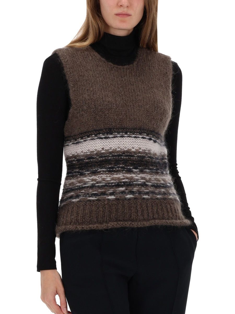 Our Legacy OUR LEGACY MOHAIR VEST - MULTICOLOUR (FR 38) Size S / US 4 / IT 40 - 4 Thumbnail