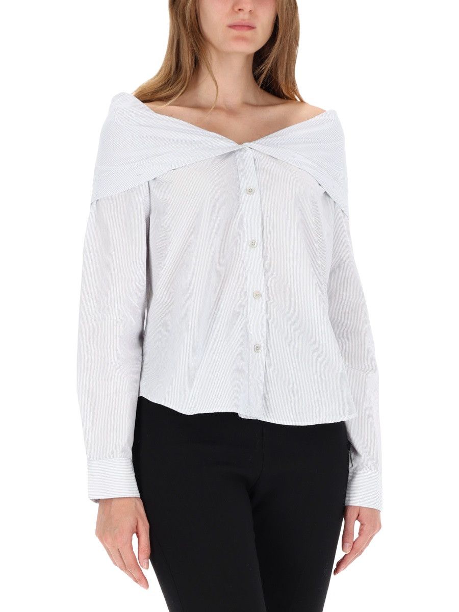 Our Legacy OUR LEGACY "KAONASHI" SHIRT - WHITE (FR 36) Size XS / US 0-2 / IT 36-38 - 4 Thumbnail