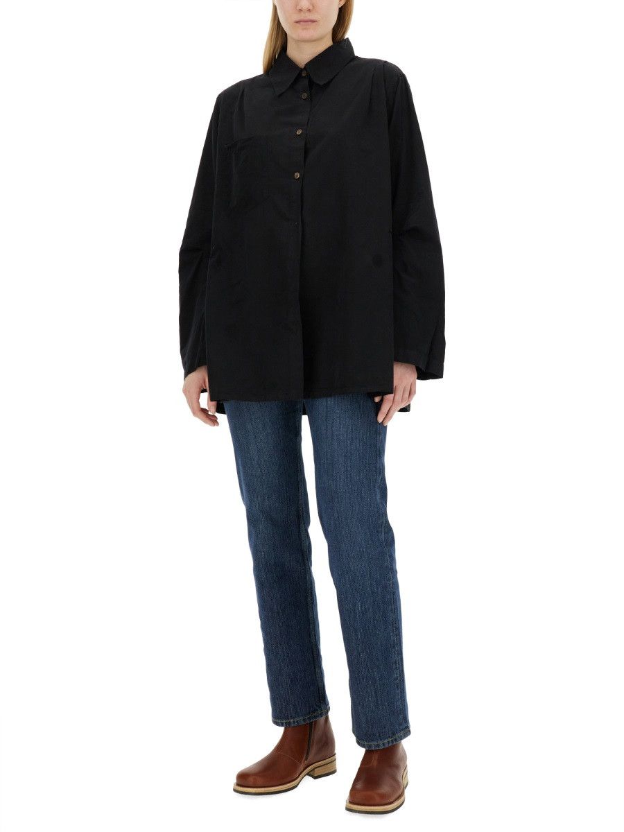 Our Legacy OUR LEGACY OVERSIZE FIT SHIRT - BLACK (EU 38) Size XS / US 0-2 / IT 36-38 - 2 Thumbnail