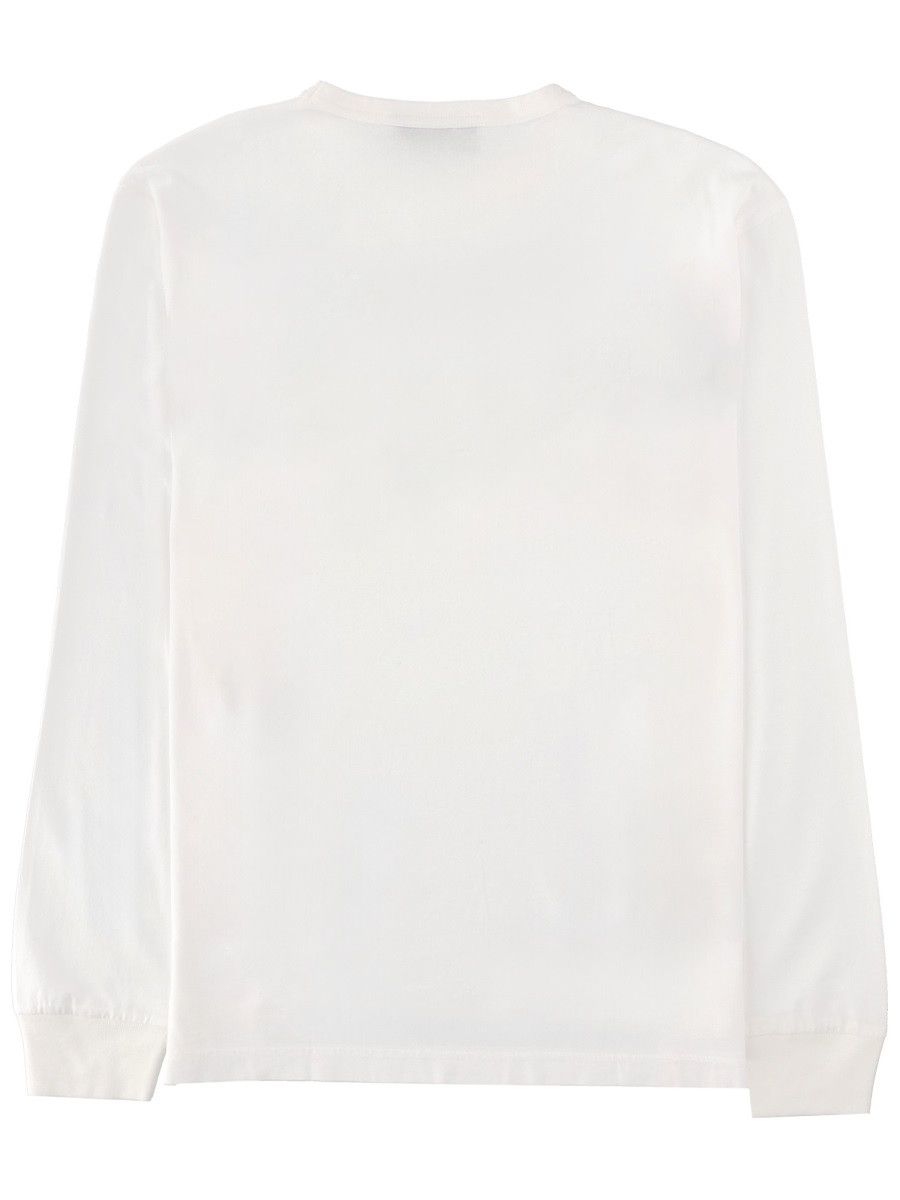 Our Legacy OUR LEGACY T-SHIRT CON STAMPA - WHITE (IT 48) Size US M / EU 48-50 / 2 - 2 Thumbnail