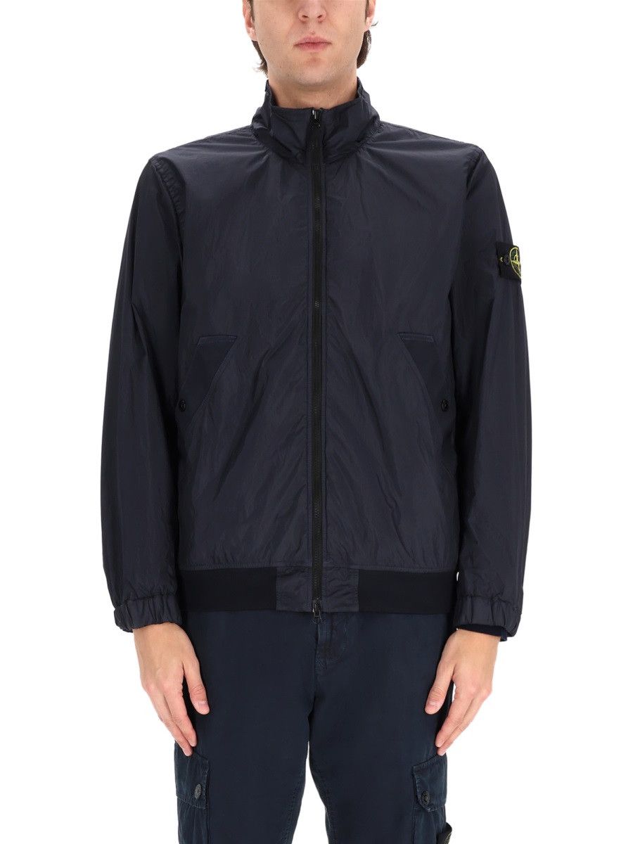 Stone Island STONE ISLAND STIFF COLLAR JACKET - BLUE Size US XXL / EU 58 / 5 - 4 Thumbnail
