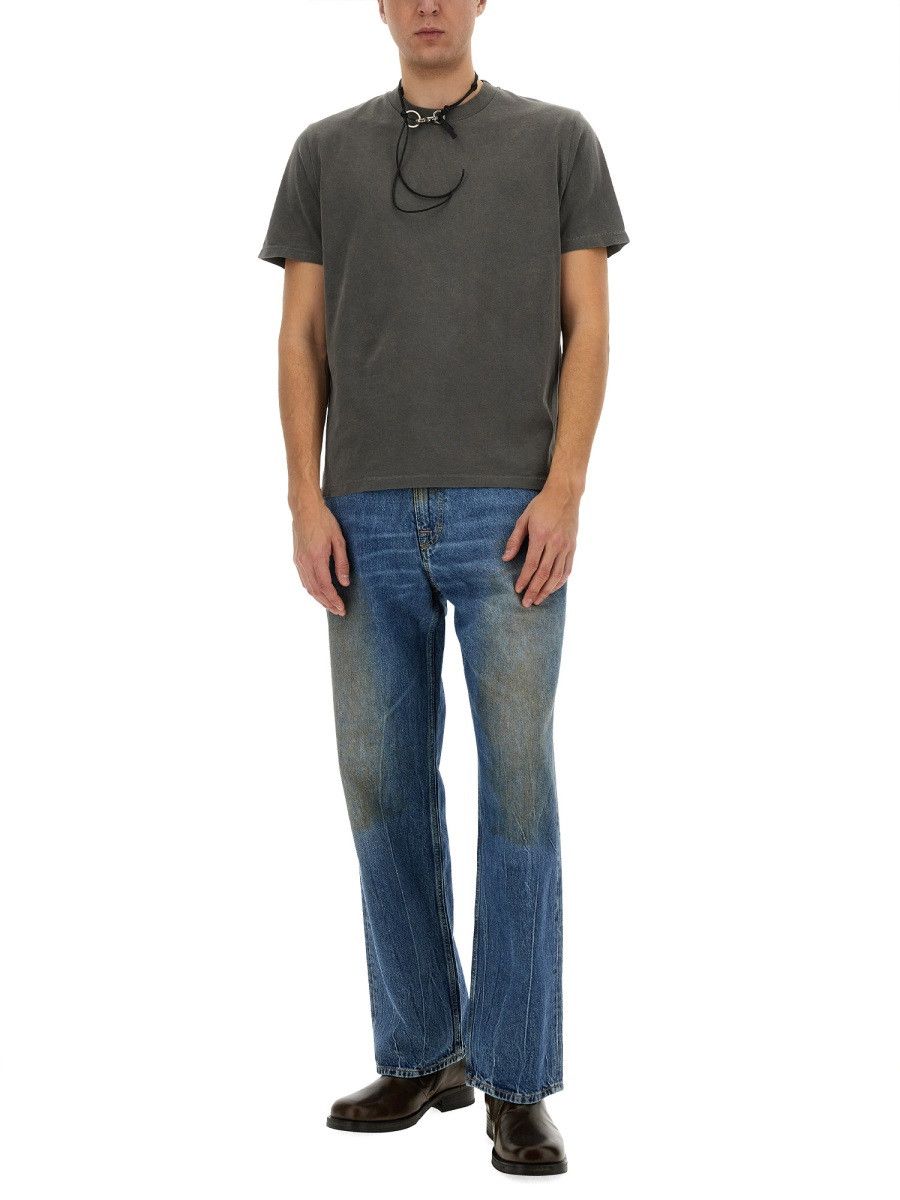 Our Legacy OUR LEGACY COTTON T-SHIRT - GREY (IT 50) Size US L / EU 52-54 / 3 - 3 Thumbnail