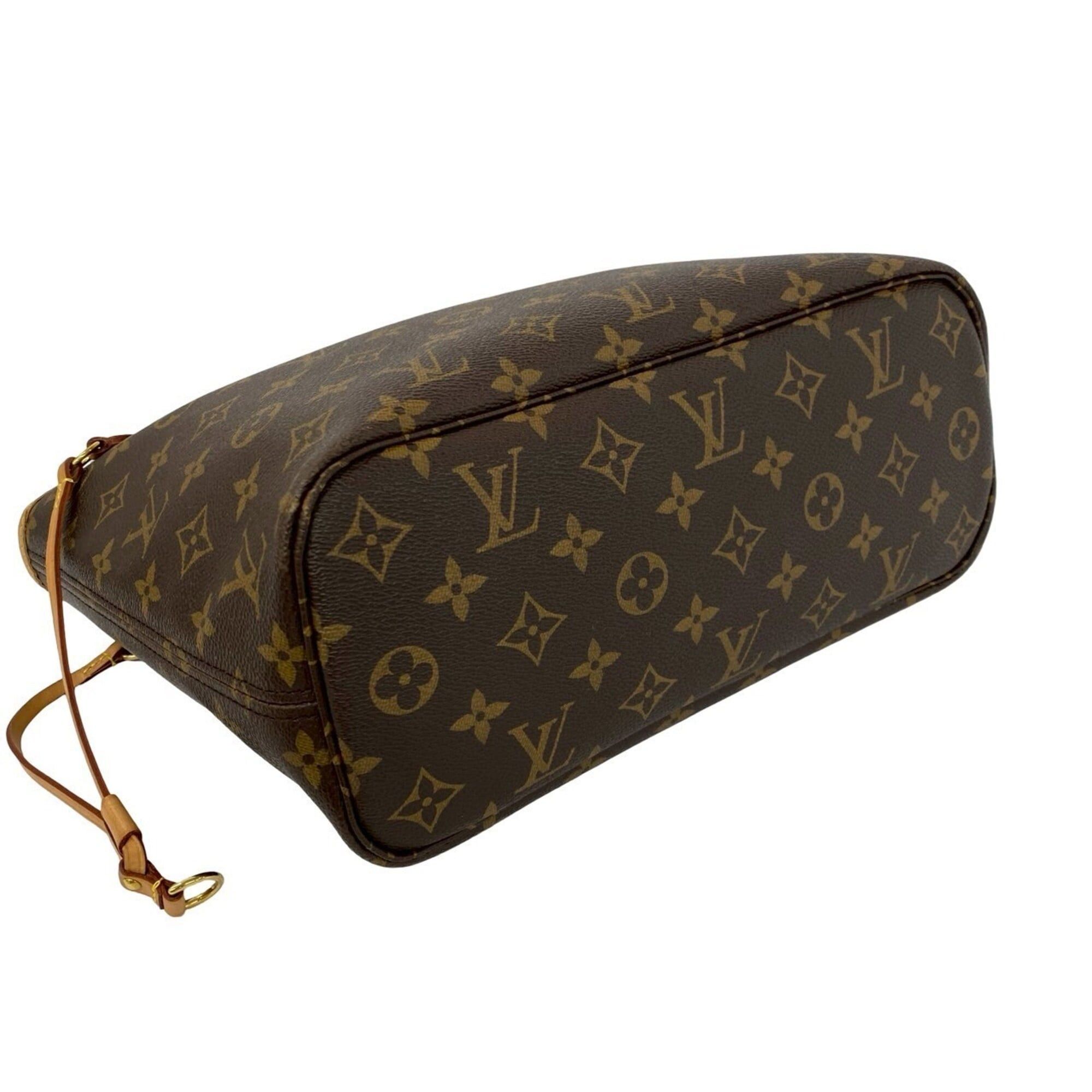 Louis Vuitton LOUIS VUITTON Neverfull PM Monogram Logo Pattern Leather Tote Bag Handbag Brown 19519 Size ONE SIZE - 7 Thumbnail