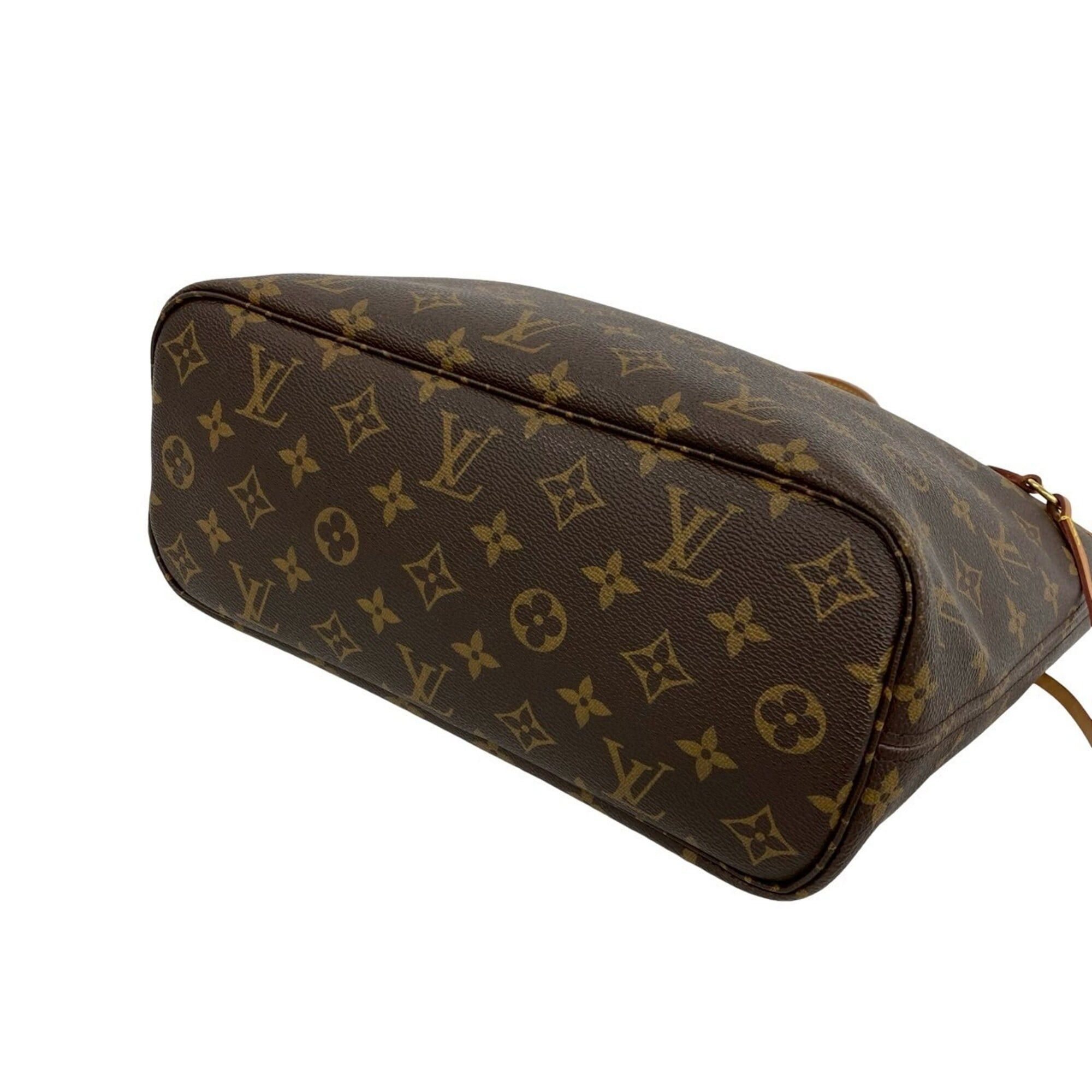 Louis Vuitton LOUIS VUITTON Neverfull PM Monogram Logo Pattern Leather Tote Bag Handbag Brown 19519 Size ONE SIZE - 8 Thumbnail