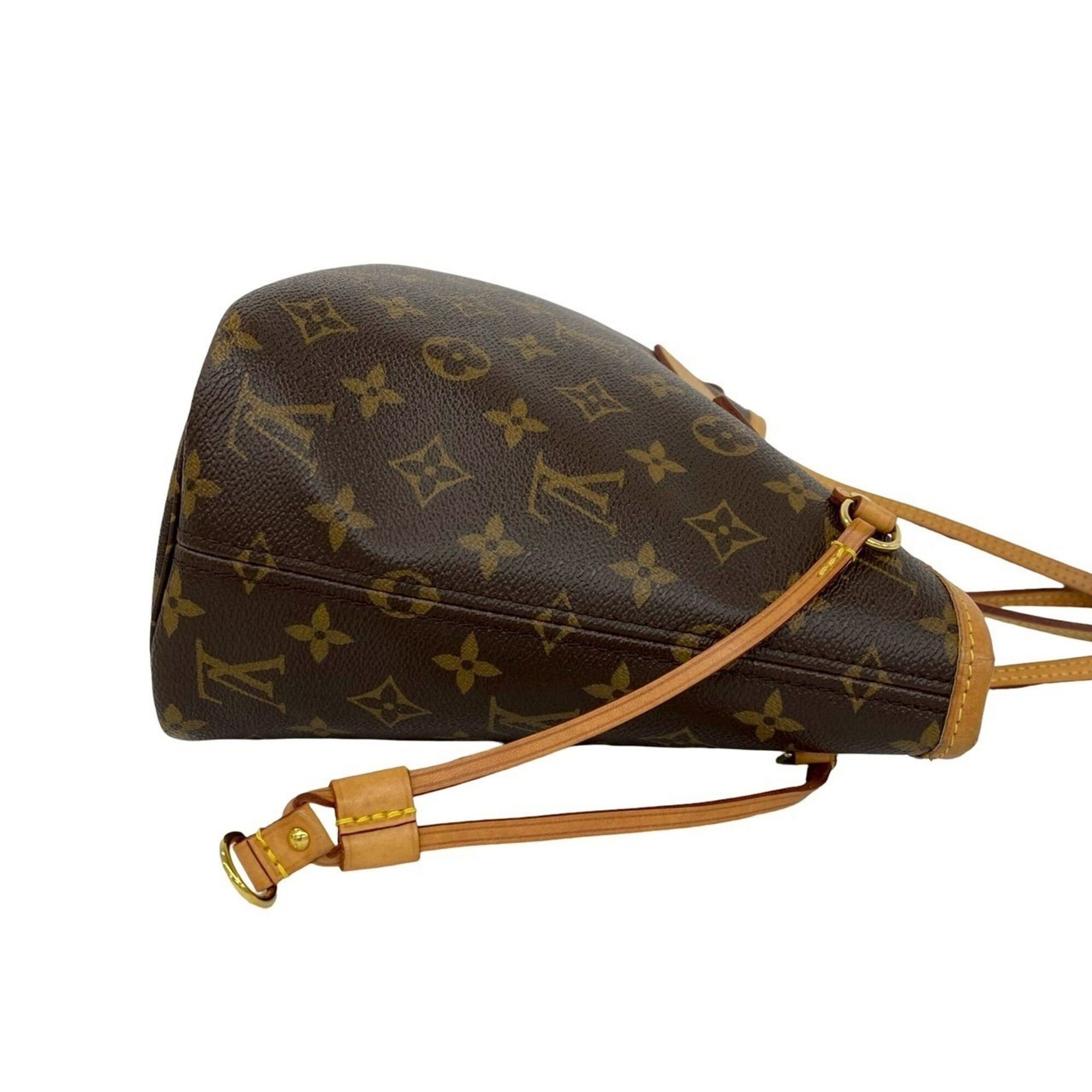 Louis Vuitton LOUIS VUITTON Neverfull PM Monogram Logo Pattern Leather Tote Bag Handbag Brown 19519 Size ONE SIZE - 6 Thumbnail
