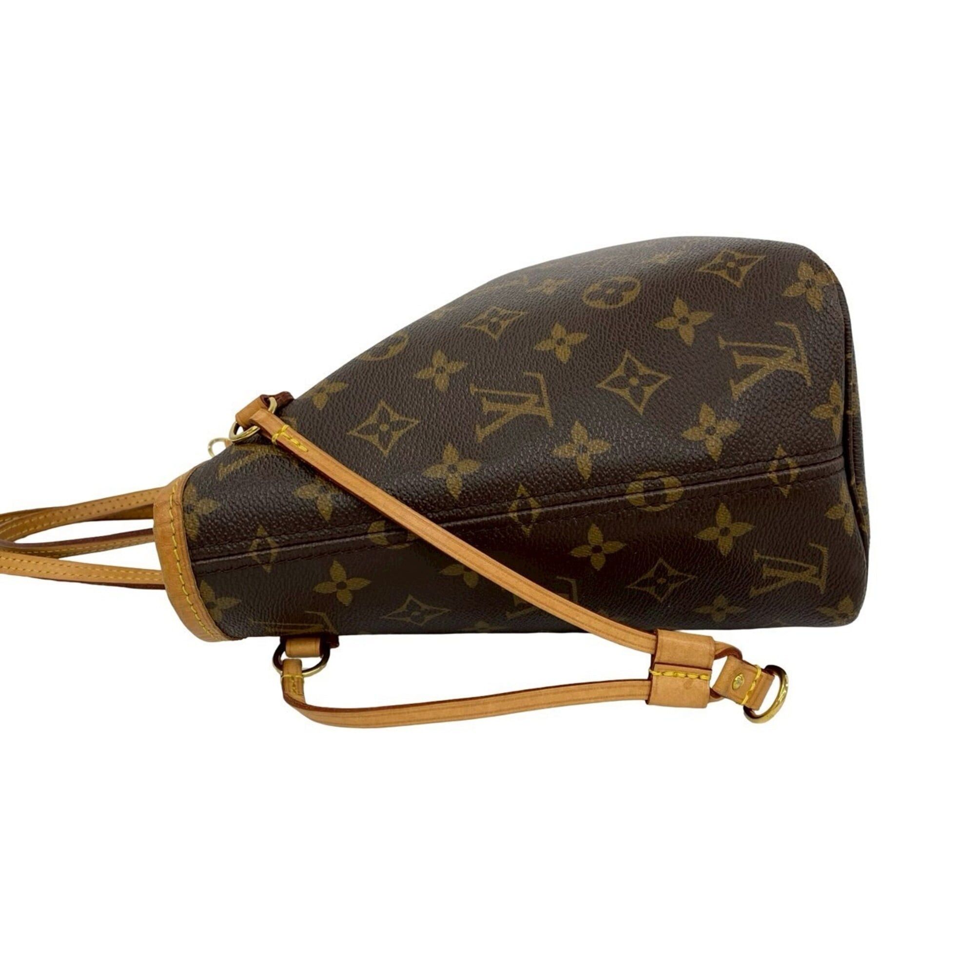 Louis Vuitton LOUIS VUITTON Neverfull PM Monogram Logo Pattern Leather Tote Bag Handbag Brown 19519 Size ONE SIZE - 5 Thumbnail
