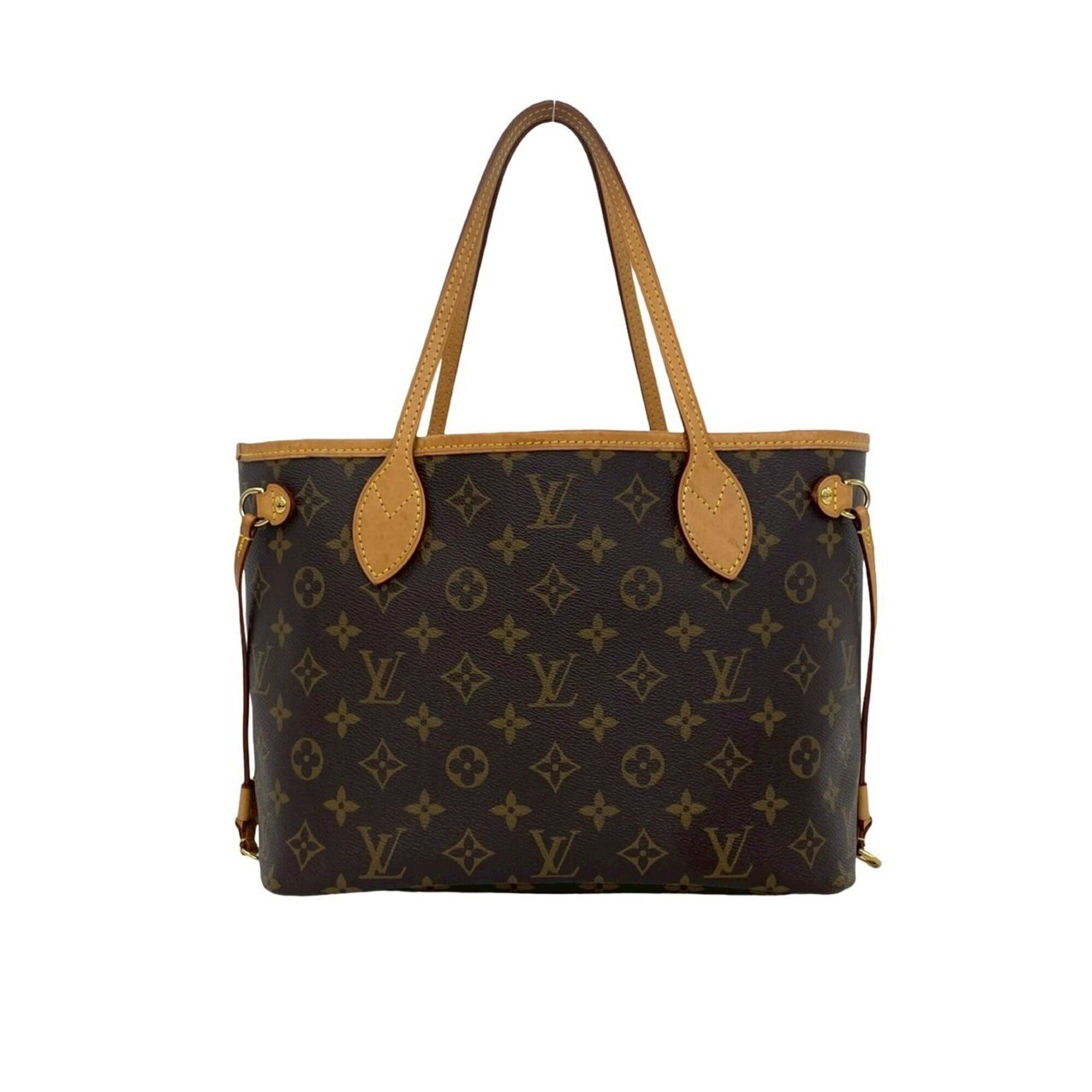 Louis Vuitton LOUIS VUITTON Neverfull PM Monogram Logo Pattern Leather Tote Bag Handbag Brown 19519 Size ONE SIZE - 3 Thumbnail