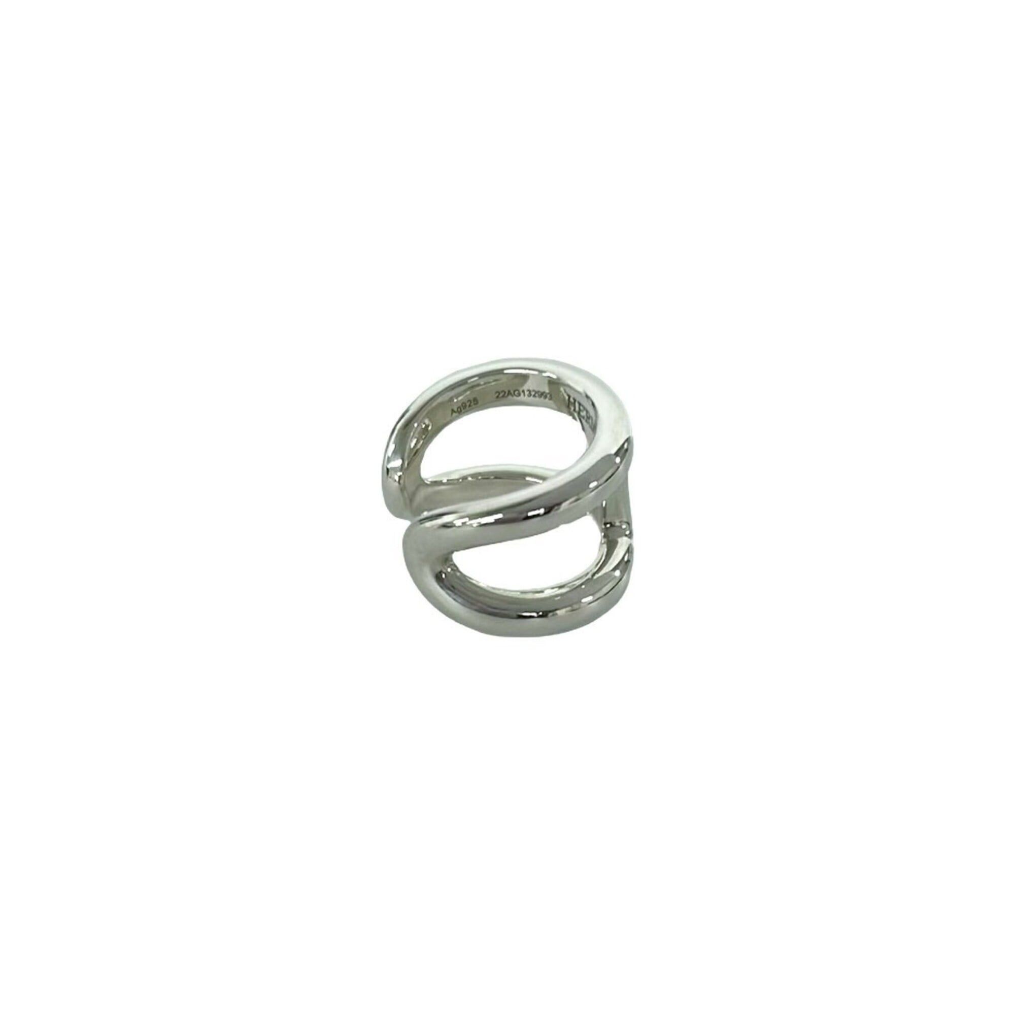 Hermes HERMES Osmos GM Ring, Sterling Silver 925, Accessory, Item No. 35501 Size ONE SIZE - 5 Thumbnail
